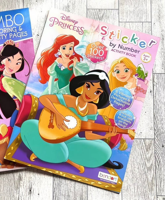 Disney Princess Sticker By Number