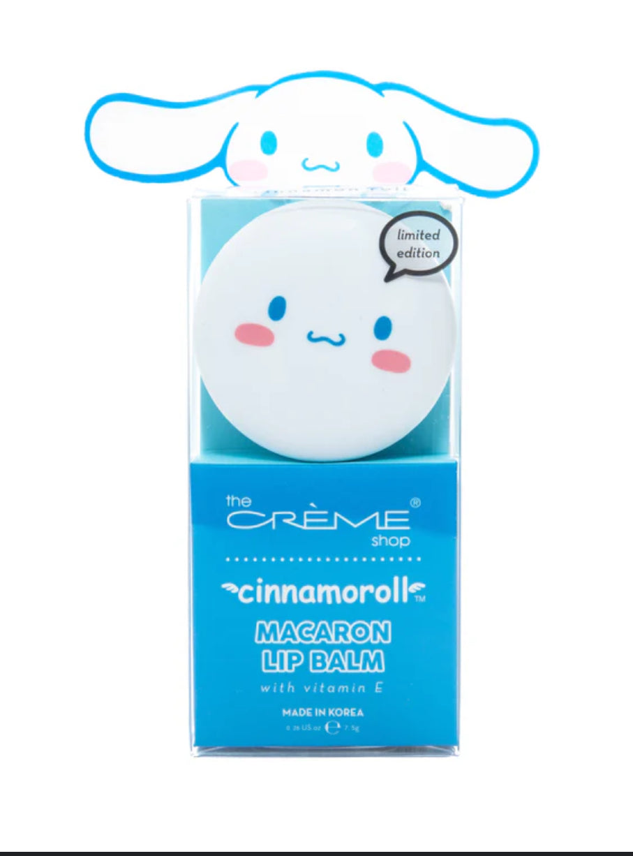 The Crème Shop Macaron Lip Balm Cinnamoroll