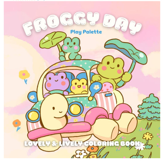 Froggy Day Coloring Book
