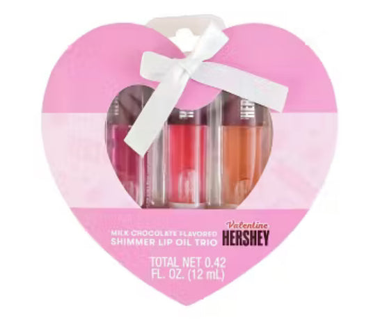 Hershey Shimmer Lip Oil Trio