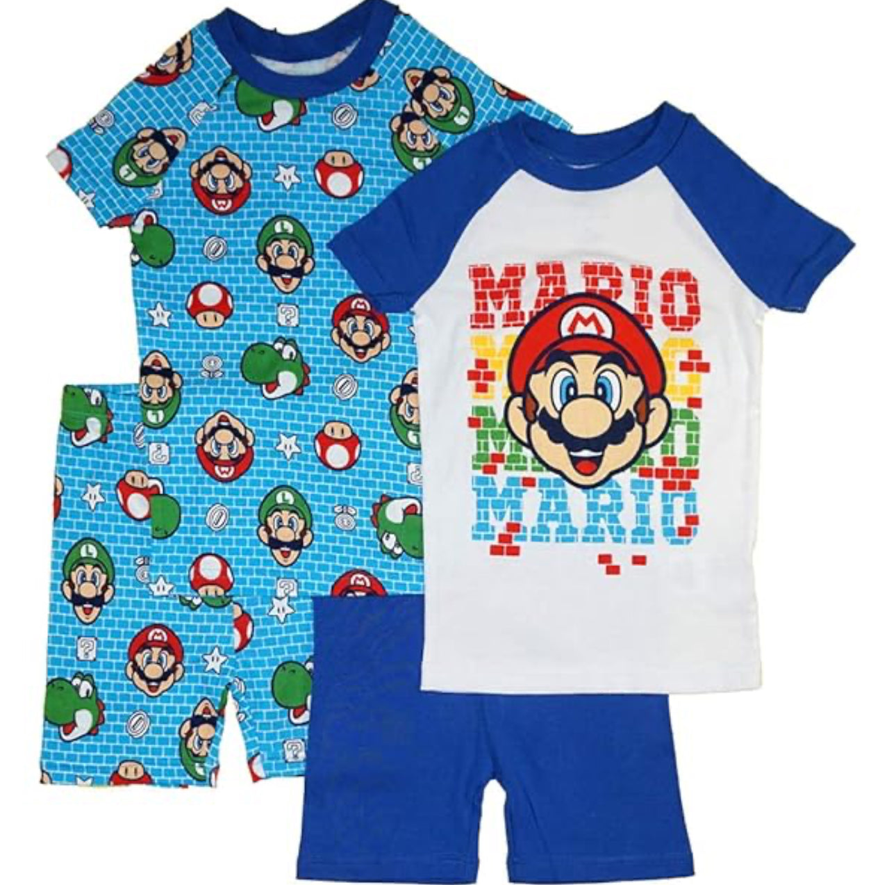 Pijama Súper Mario 4 Piezas