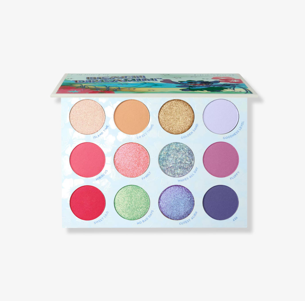 ColourPop
Disney Lilo & Stitch Beach Dreamin' Eyeshadow Palette