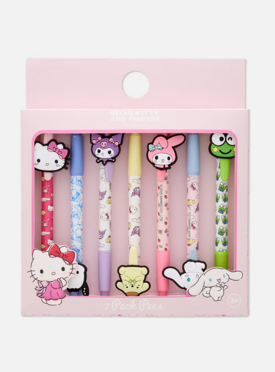 Set de Lápices Hello Kitty and Friends