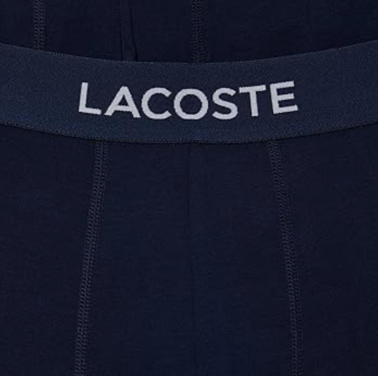 Boxer Lacoste 3 piezas Azul Marino