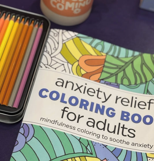Coloring Book Anxiety Relief ✨
