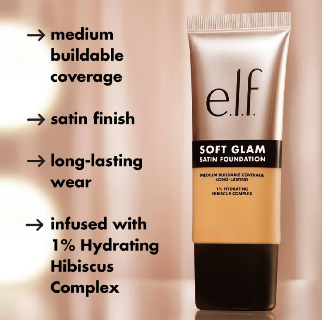 Elf Soft Glam Satin Foundation