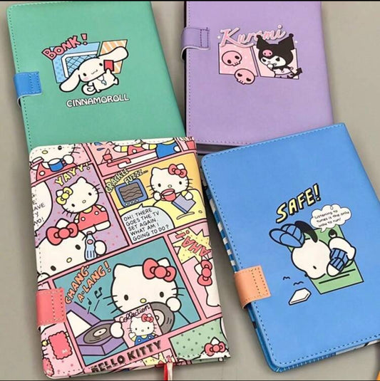 Libreta Hello Kitty & Cinnamoroll