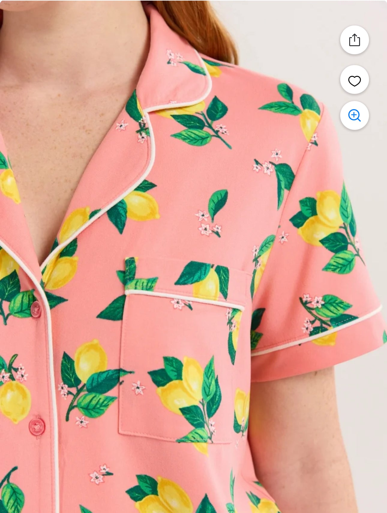 Pijama de Limones Short