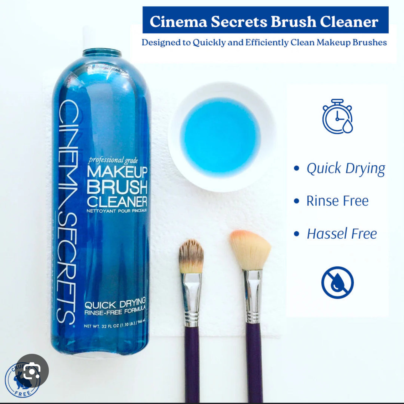 Brush cleaners