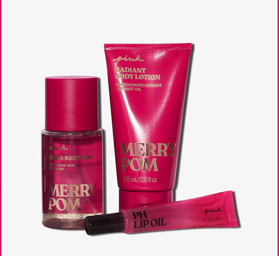 Pink O, Pomegranate Body Care Gift Set