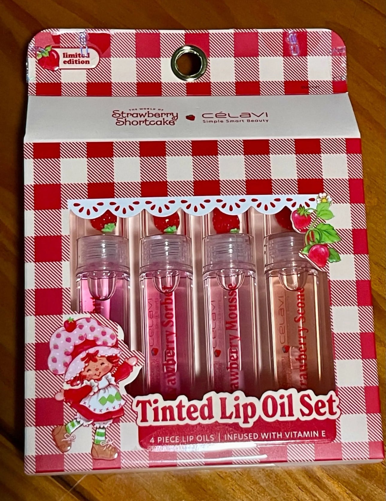 Lip Oil Set Strawberry Shortcake