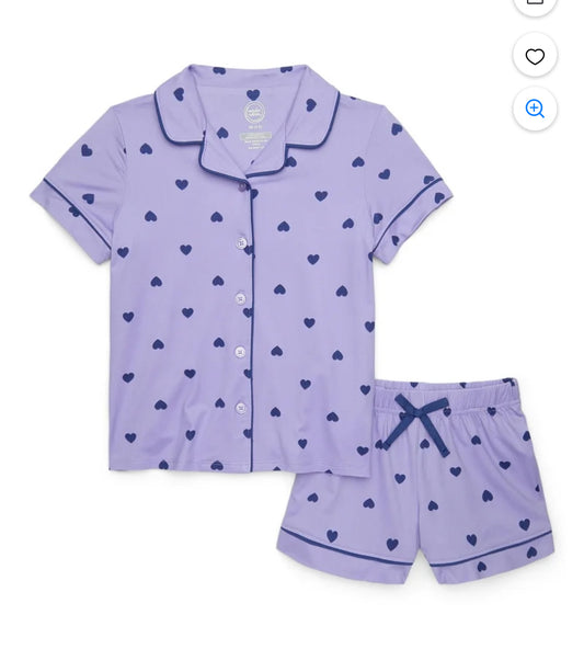 Pijama corazones