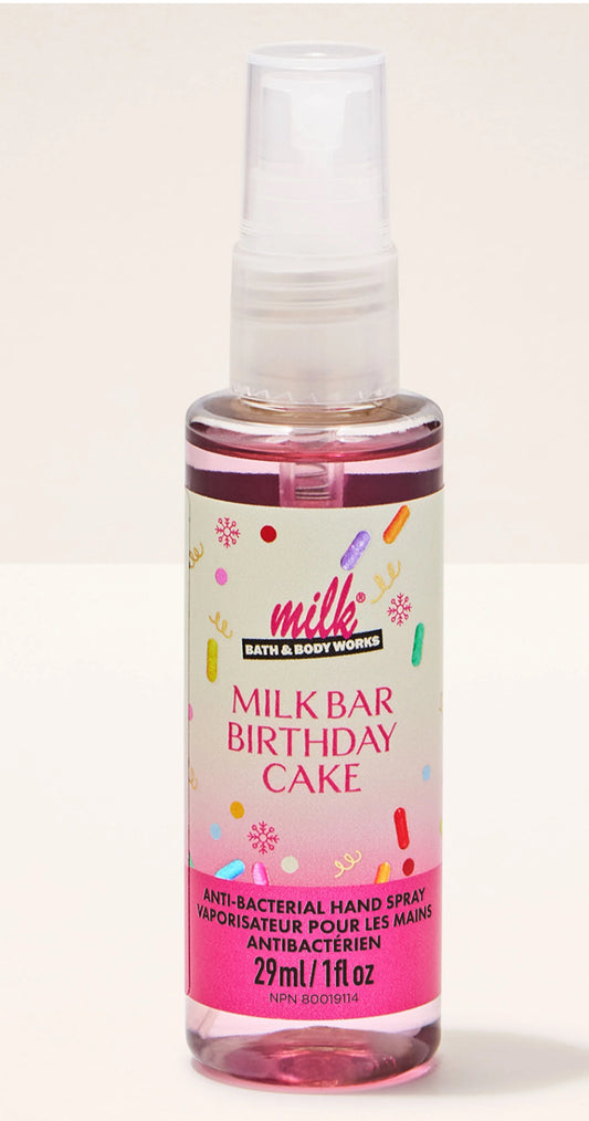 Milk Bar Birthday Cake
Hand Sanitizer Spray