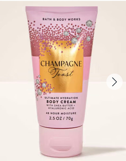 Champagne Toast
Travel Size Ultimate Hydration Body Cream