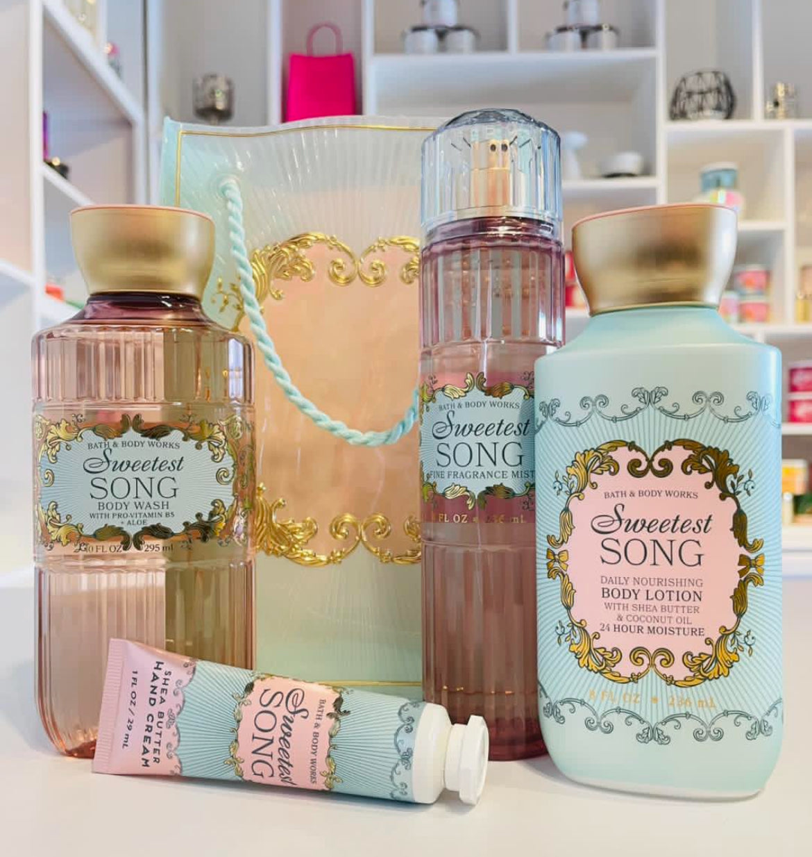 Sweetest Song Bag Gift Set🩵 4pcs