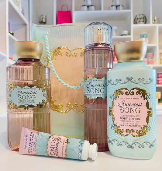 Sweetest Song Bag Gift Set🩵 4pcs
