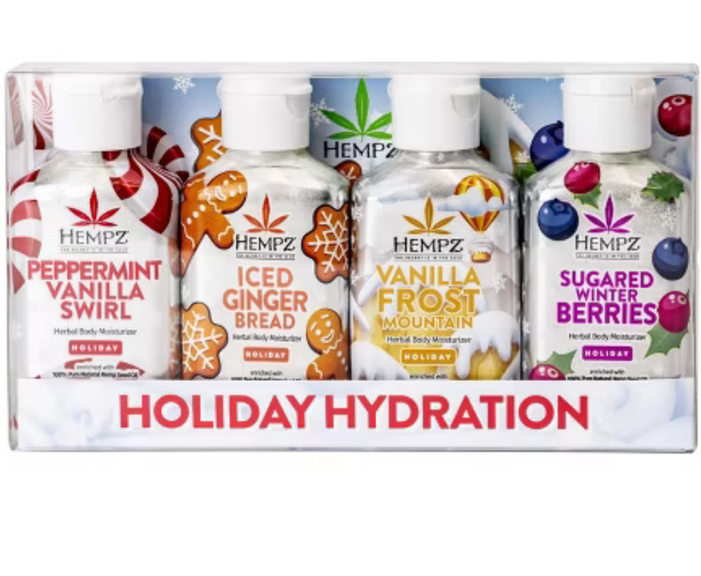 💥Hempz Mini Body Lotion - Holiday Hydraton Giftset💥