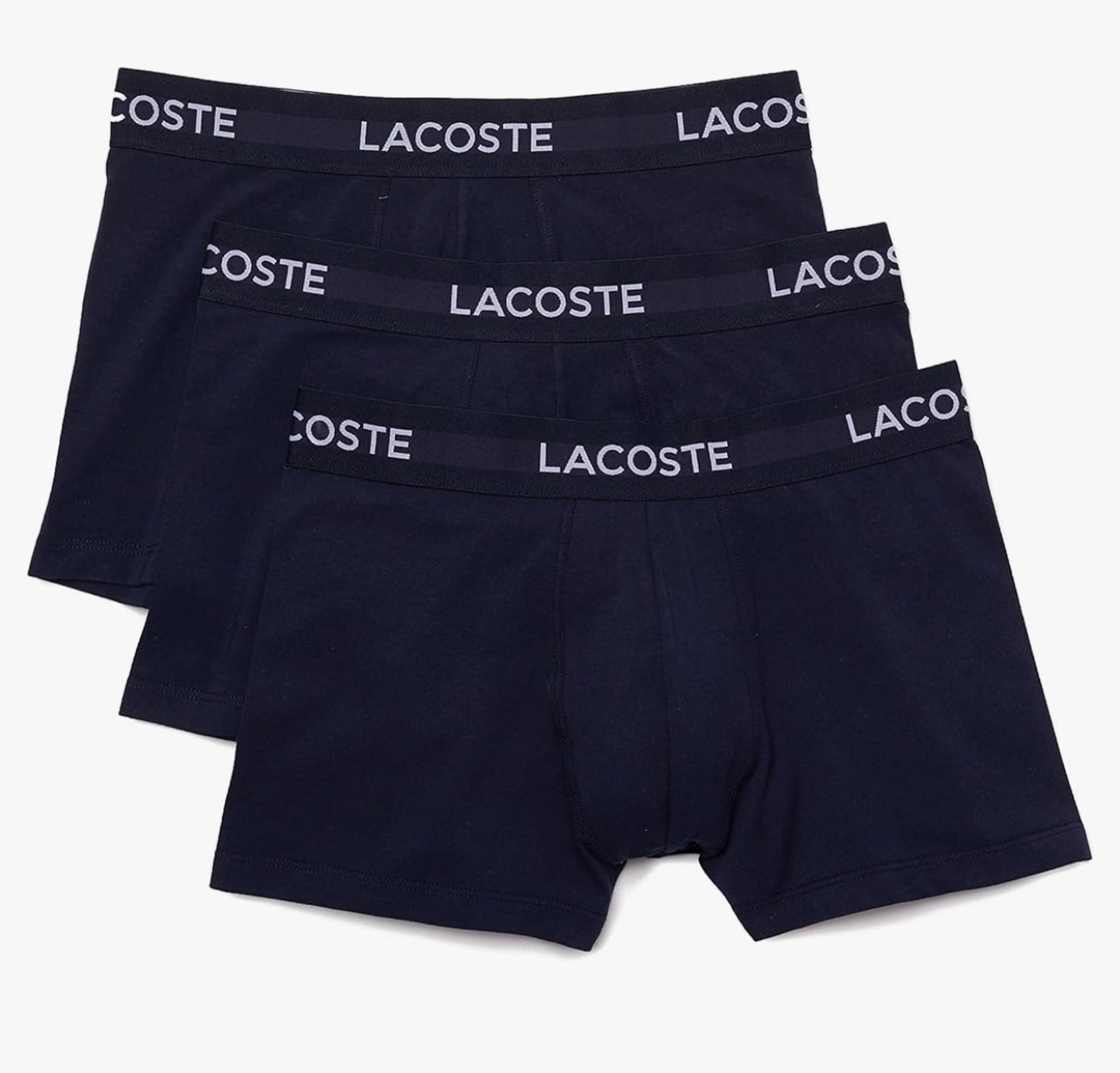 Boxer Lacoste 3 piezas Azul Marino
