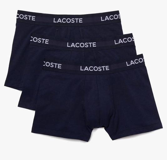 Boxer Lacoste 3 piezas Azul Marino