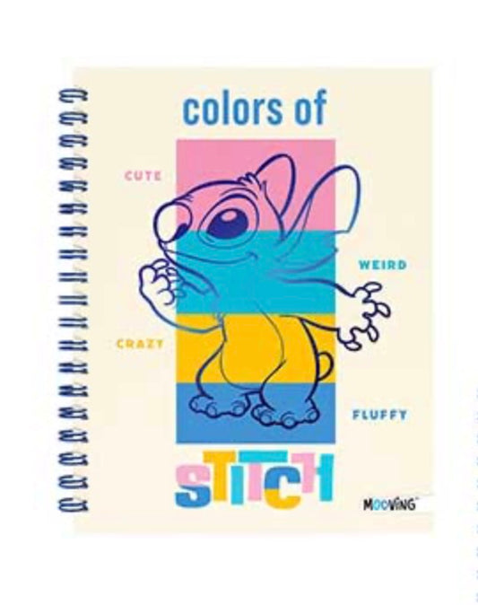 Libreta de Stitch Tamaño 1/2 Oficio