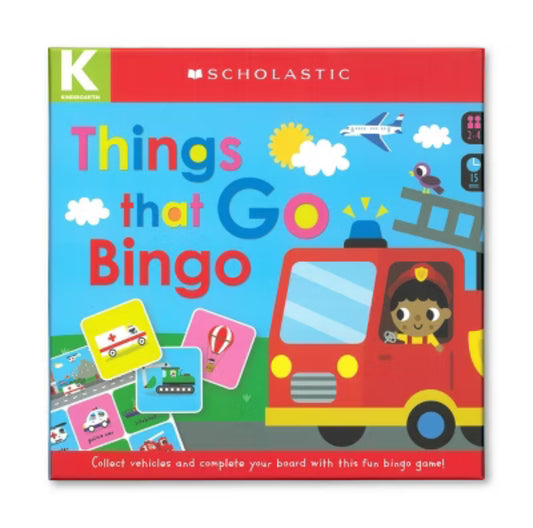 Juego de Memoria Things That Go Bingo