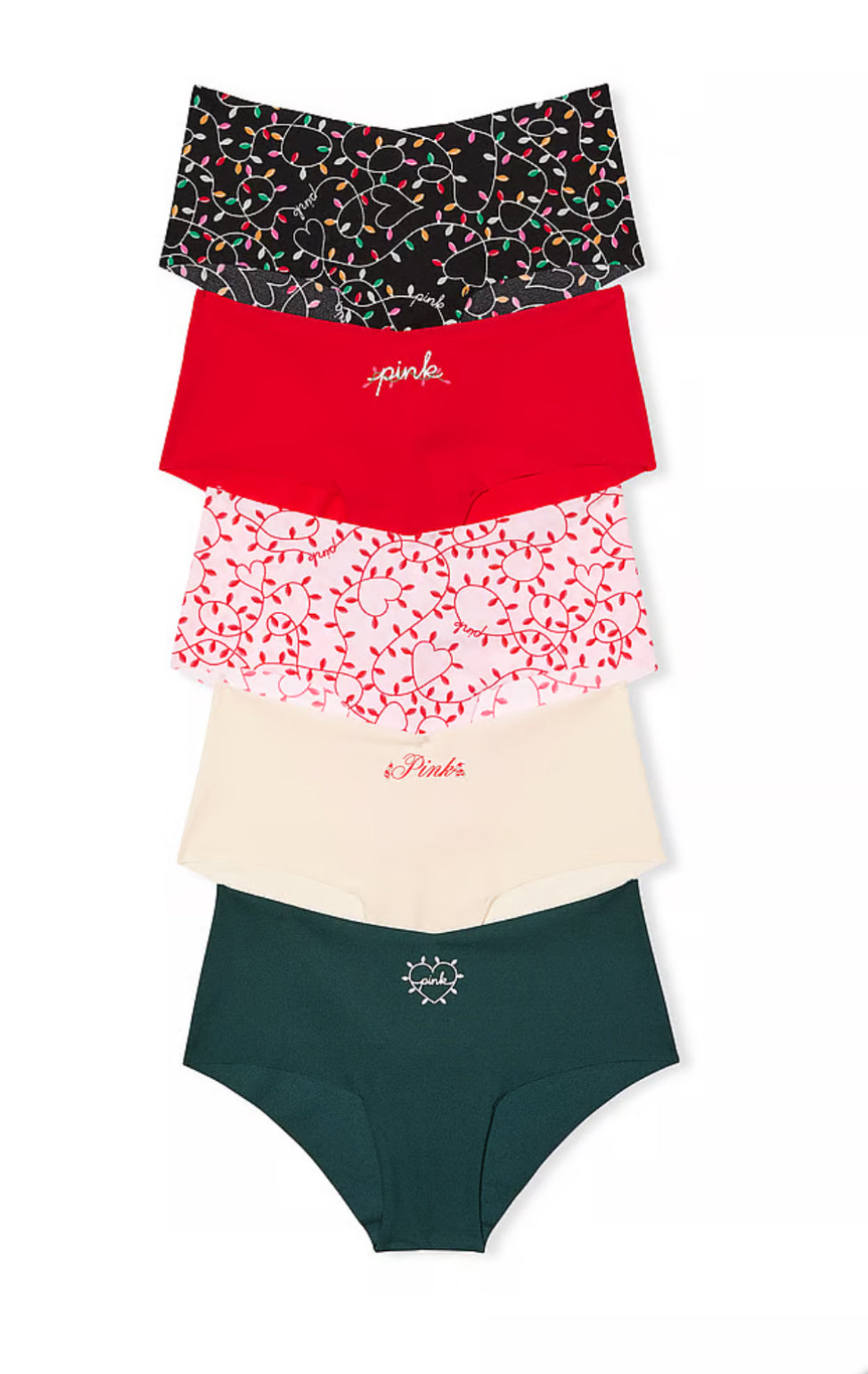 Pack de 5 pantie pink cheeky