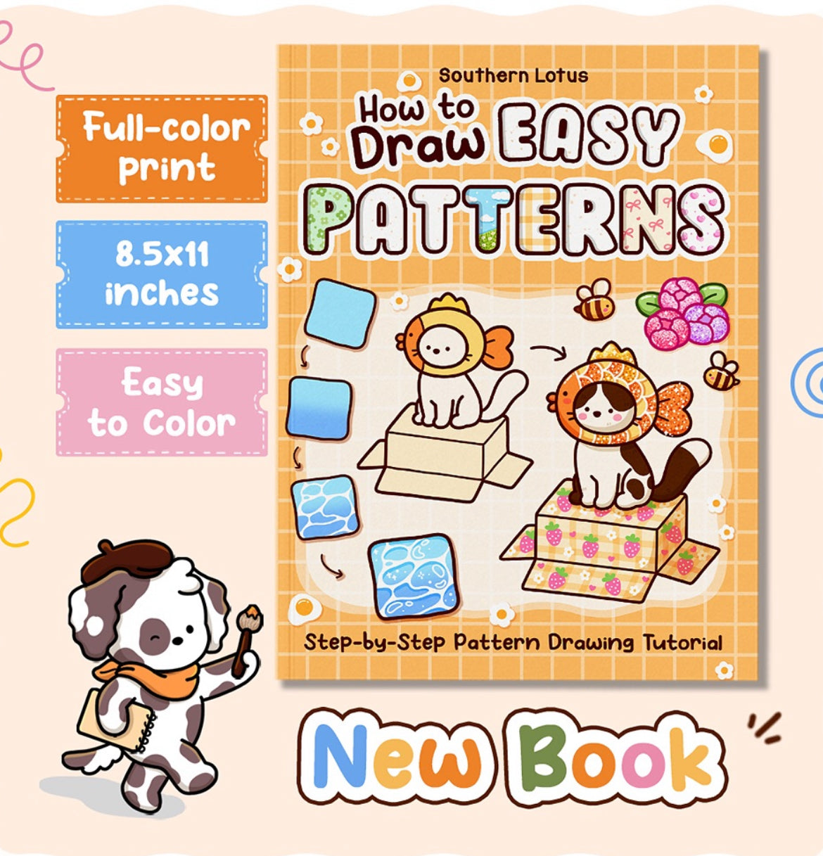 Southern Lotus How to Draw Easy Patterns