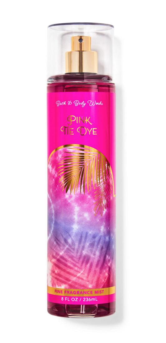 Splash Bath and Body Works Pink Tie Dye