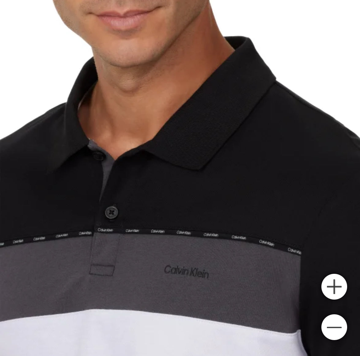 Camiseta Tipo Polo Calvin Klein