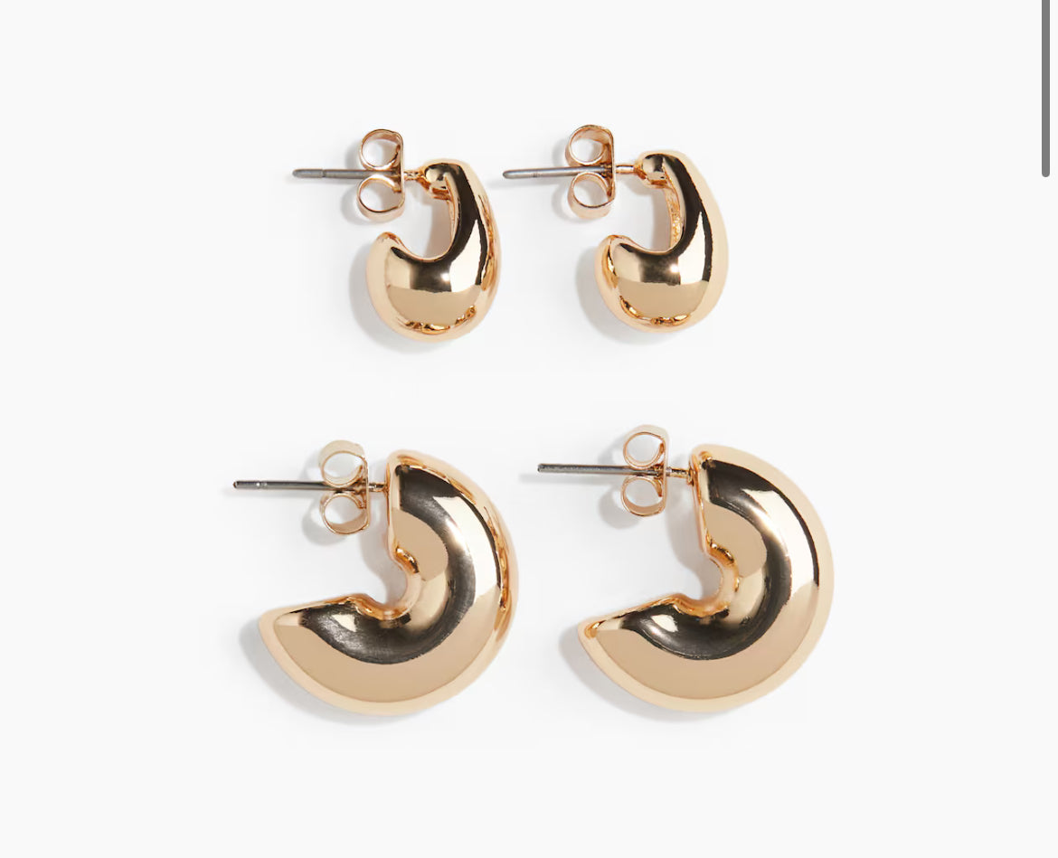 Dome Earrings Dorados 🤩