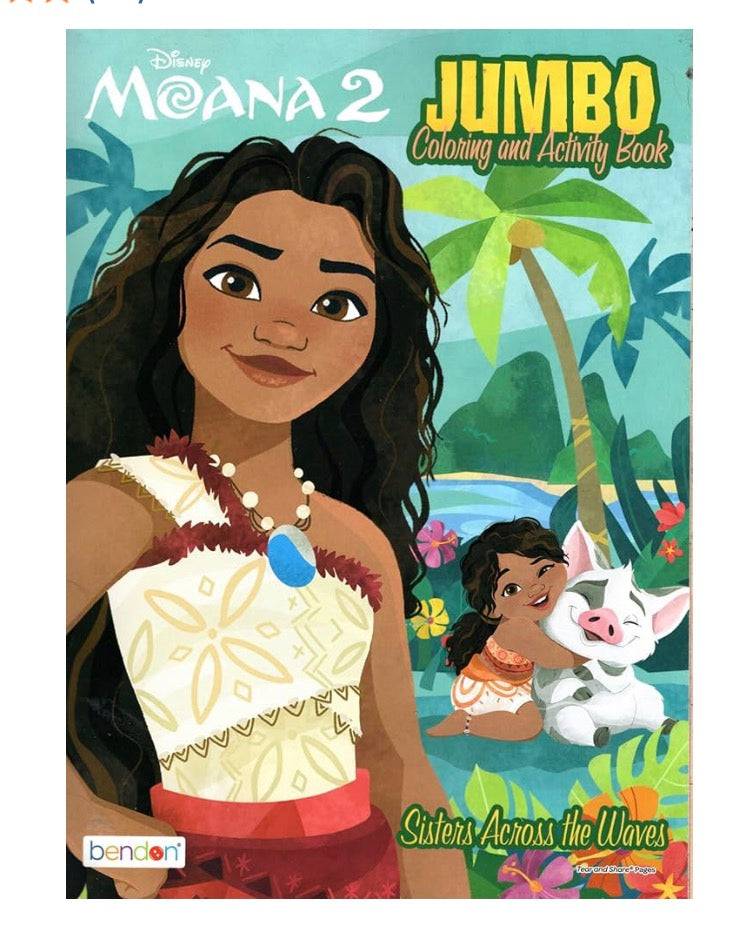 Libro de pintar de Moana