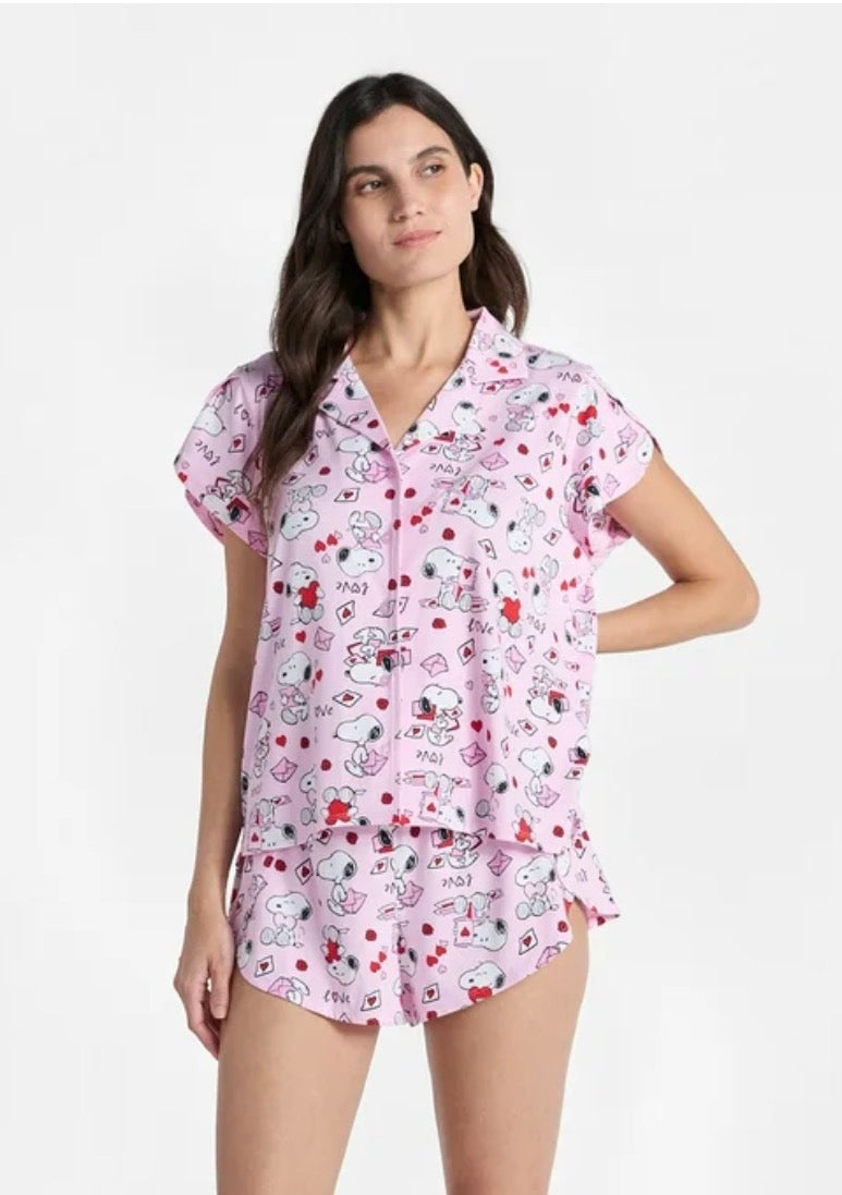 Pijama de Short Snoopy