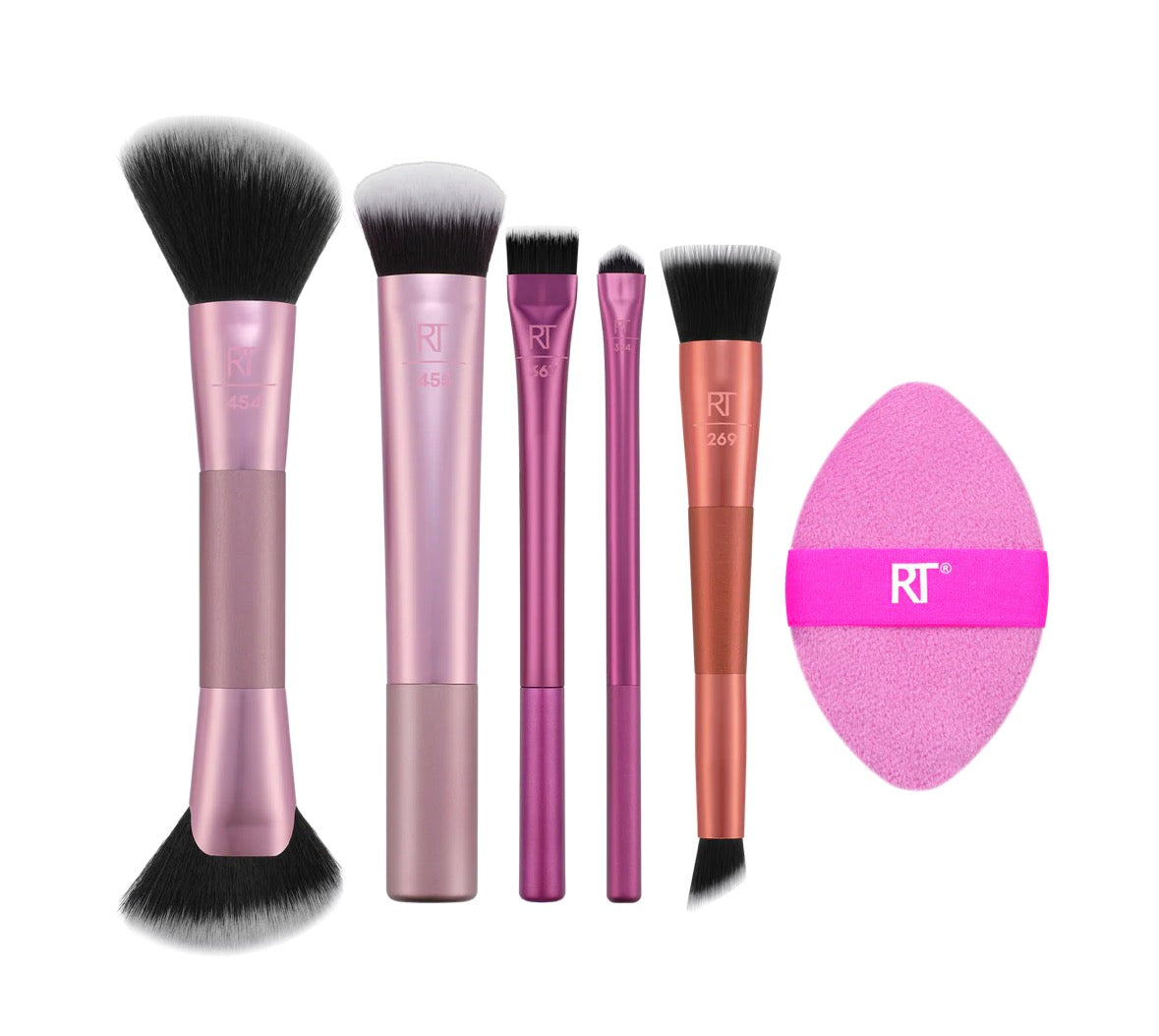 Real Techniques Brush + Dual-Sided Puff Set