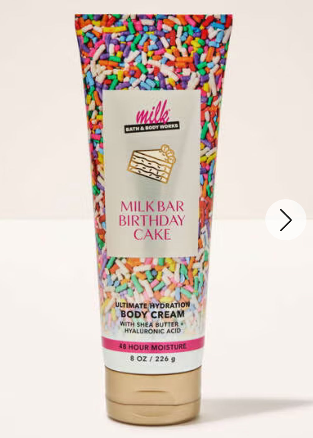 Body Cream Milk Bar Birthday Cake