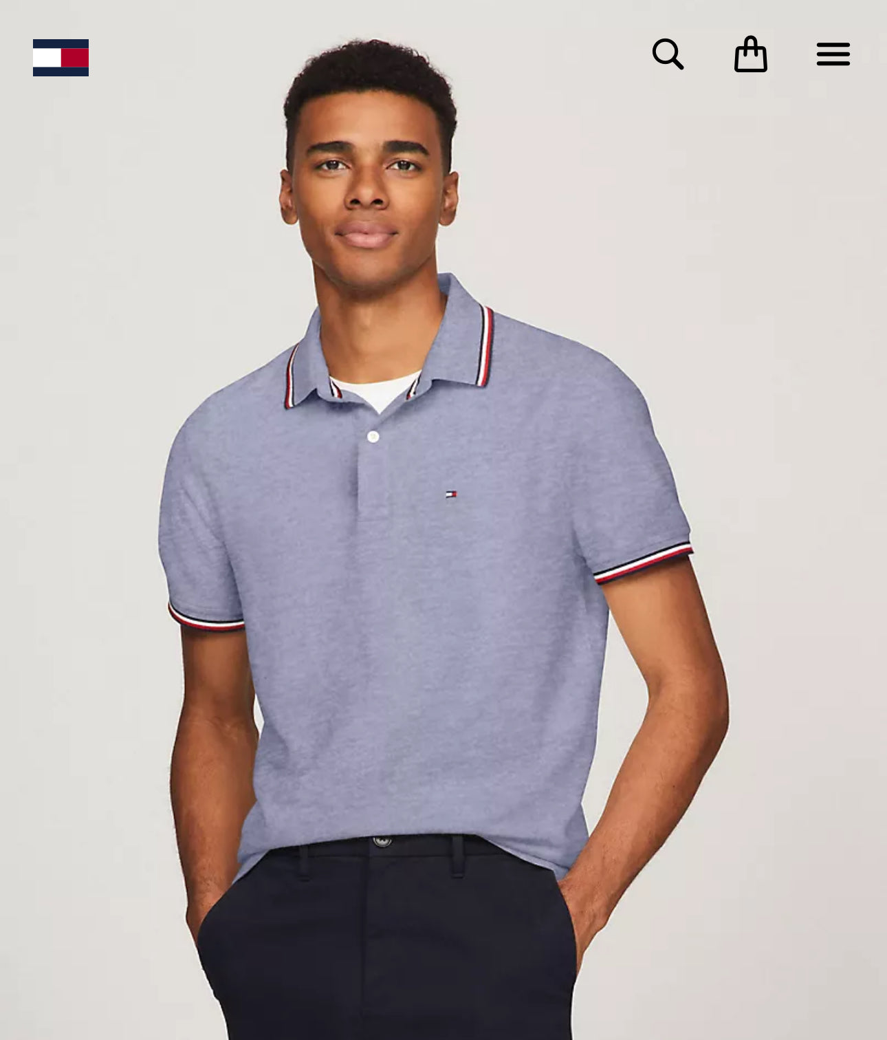 Camisa Tipo Polo Tommy Hilfiger