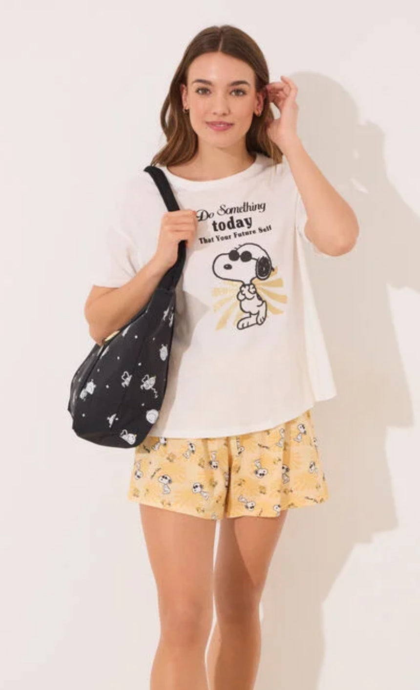 Pijama de Short Snoopy