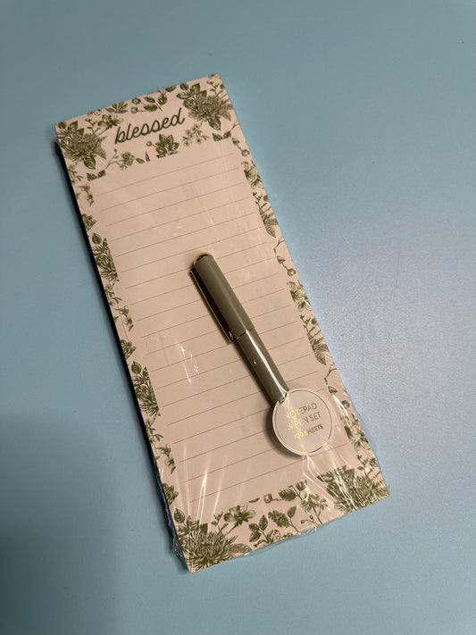 Notepad & Pen Set