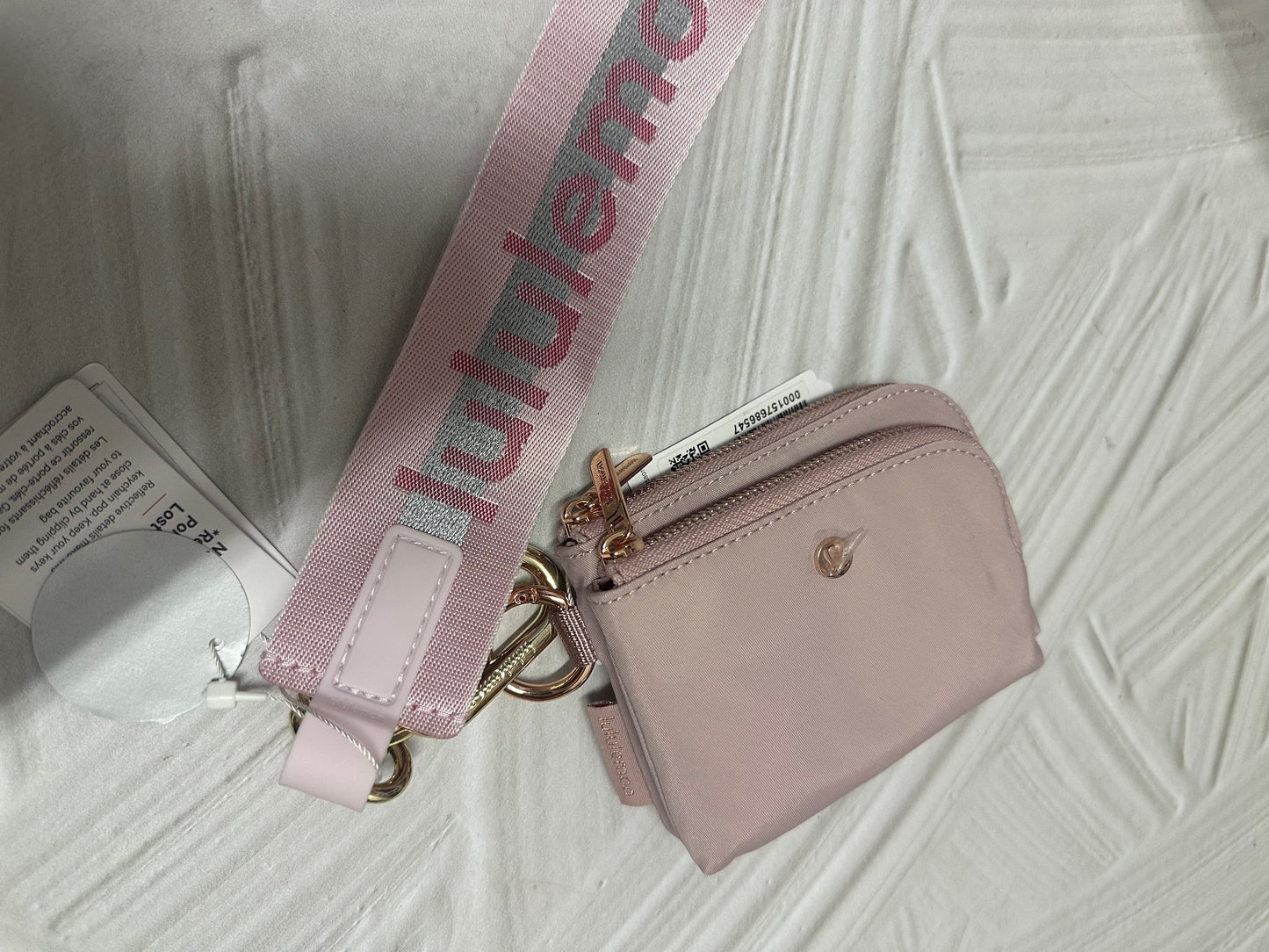 Double Zip Clippable Card Pouch