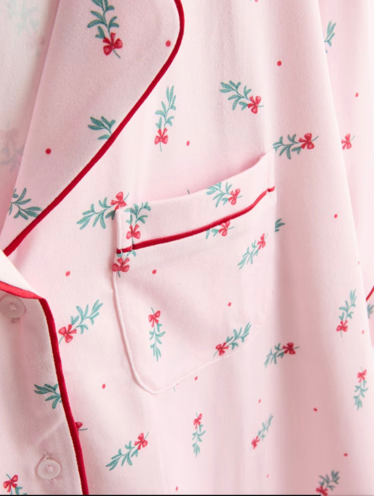 Pijama de Short Navidad