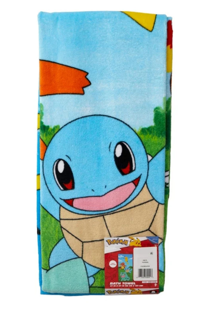 Toalla de Baño Pokemon