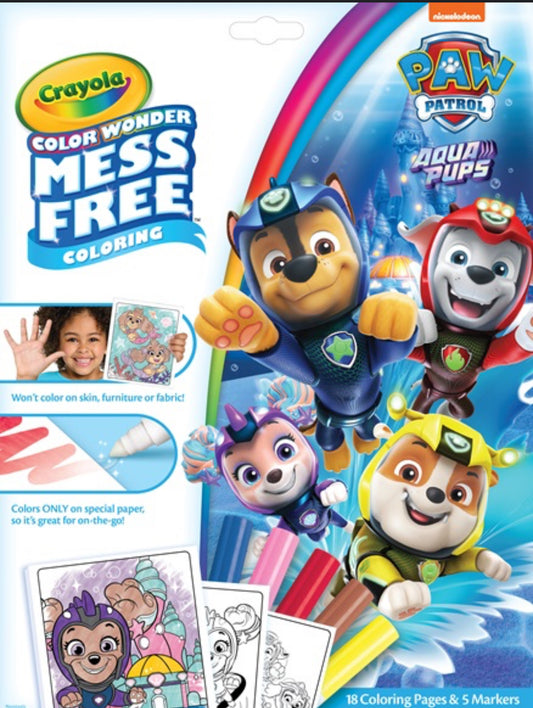 Crayola Color Wonder Paw Patrol