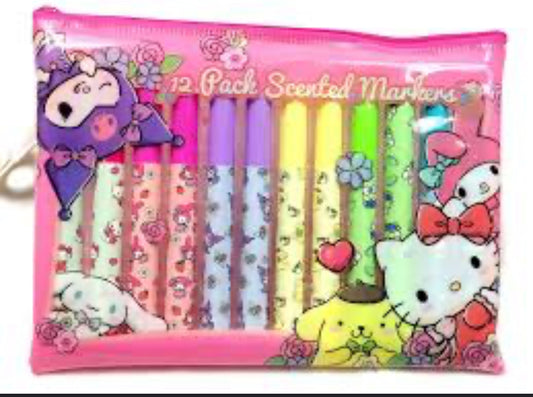 Set de Marcadores Hello Kitty