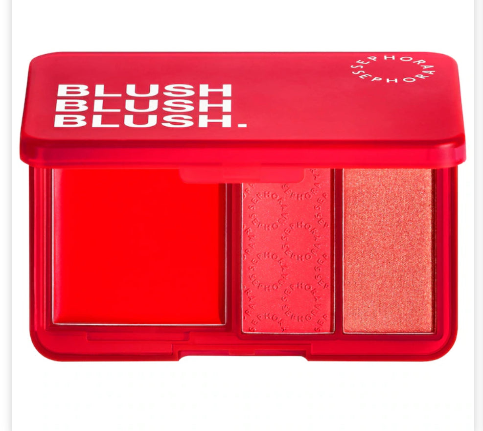 SEPHORA COLLECTION 
Blush Blush Blush. Cream & Powder Palette