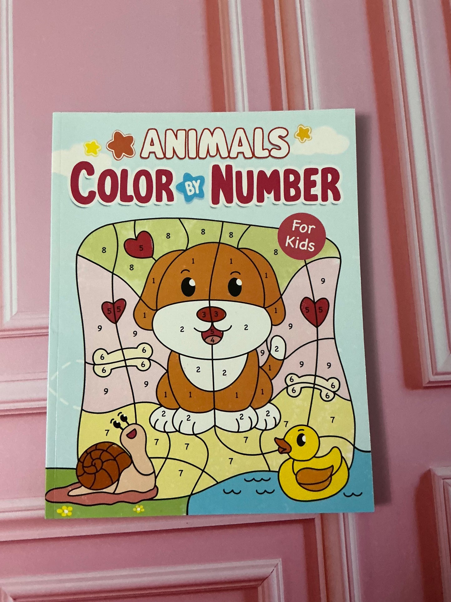 Animal color by number