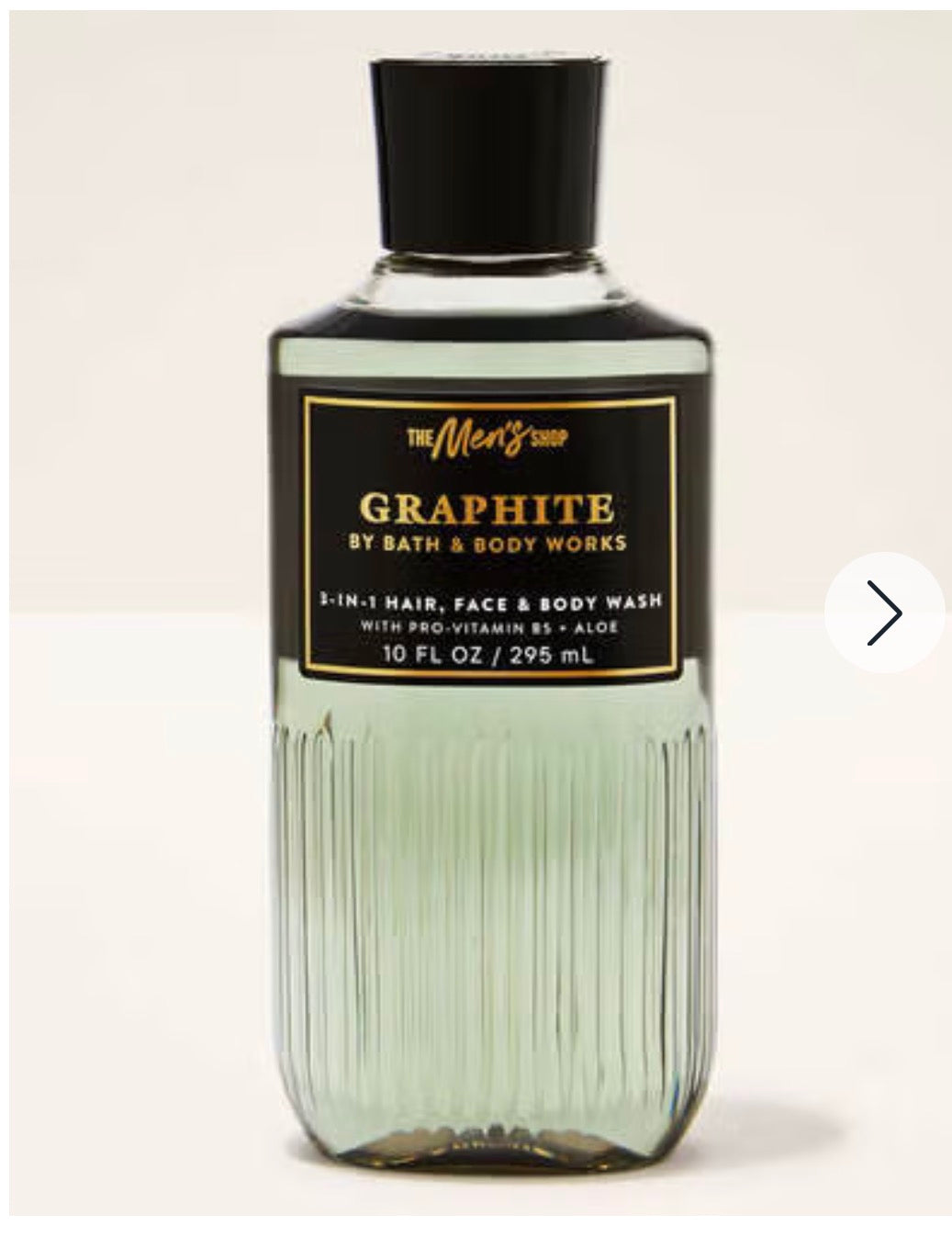 Men's
Graphite
3-in-1 Hair, Face & Body Wash