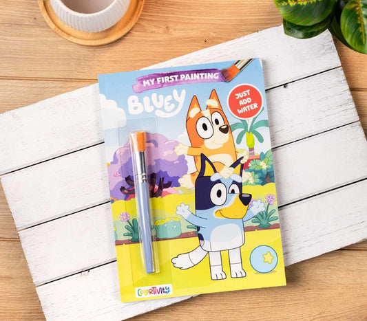 Bluey My First Painting Book