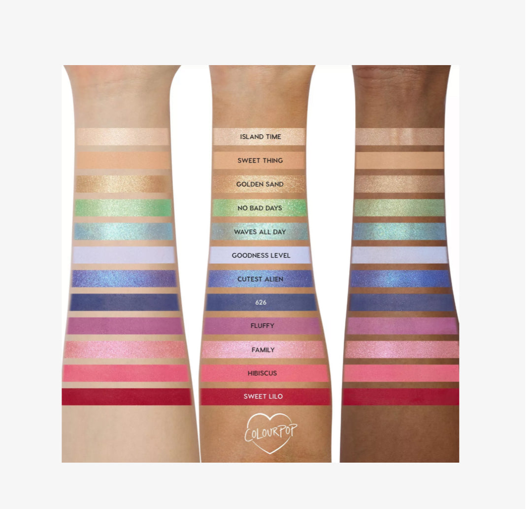 ColourPop
Disney Lilo & Stitch Beach Dreamin' Eyeshadow Palette