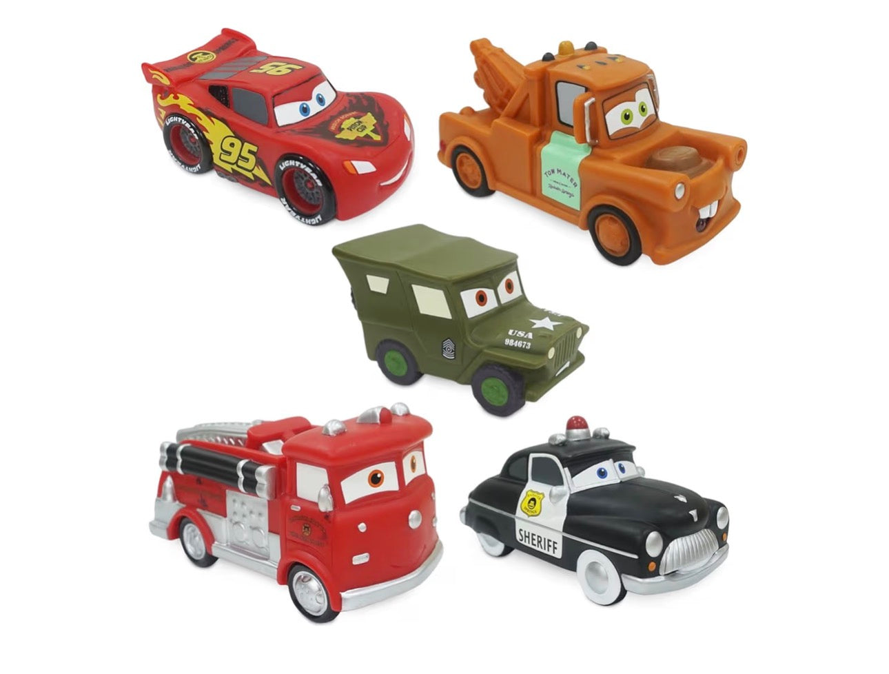 Juego de baño de Cars