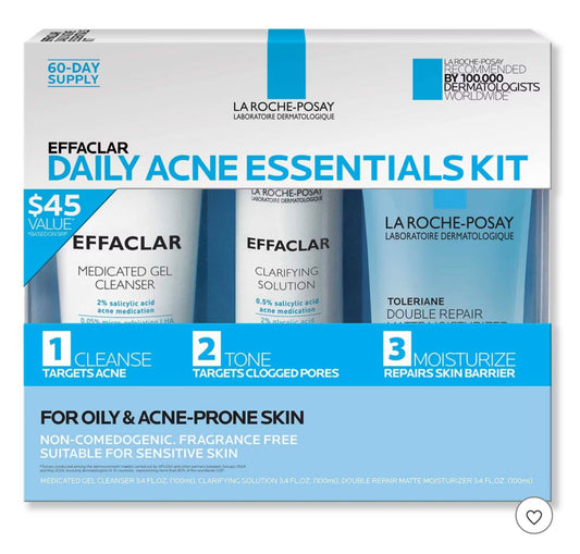La Roche Posay Effaclar Acne Daily Essential Kit