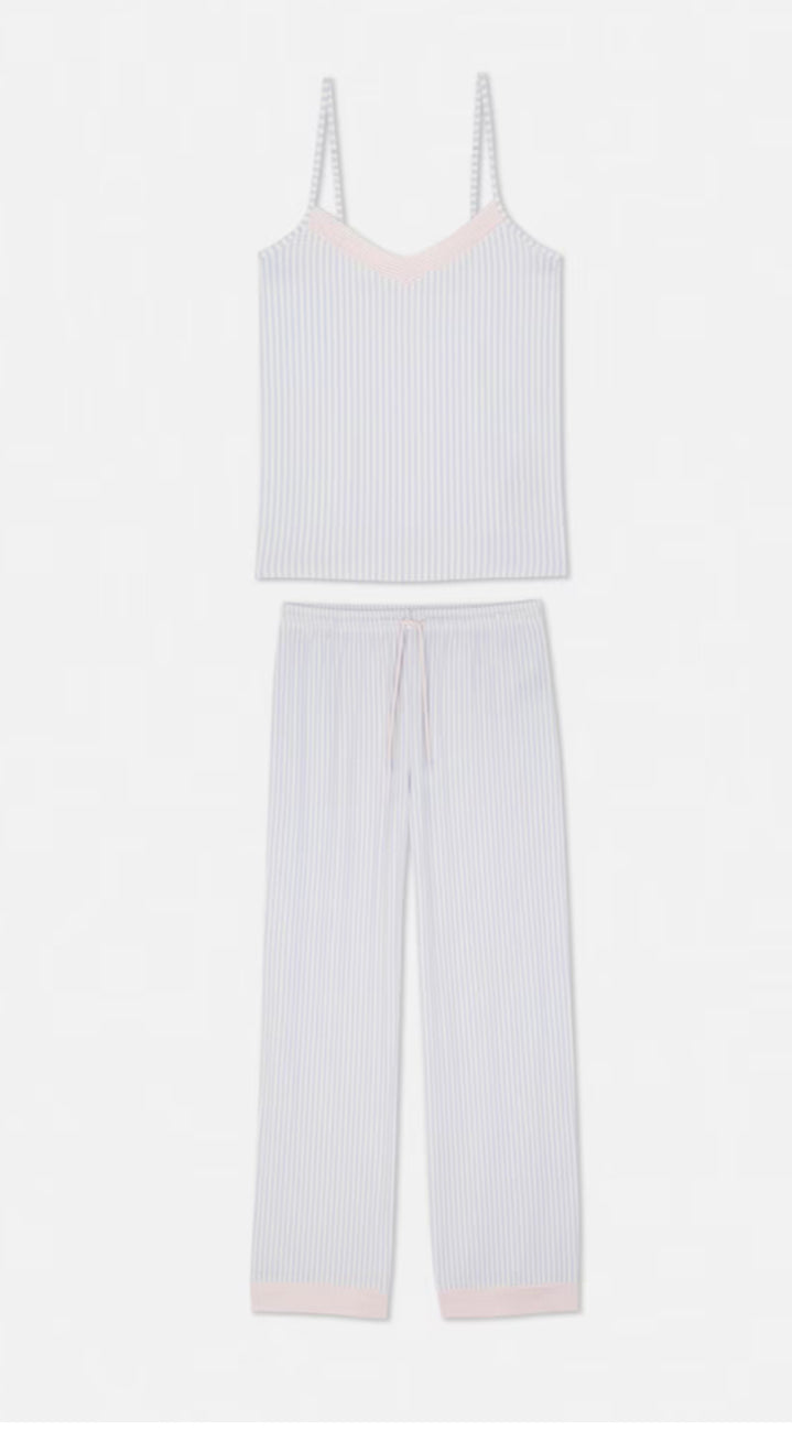 Pijama Rayada de Tirantes
